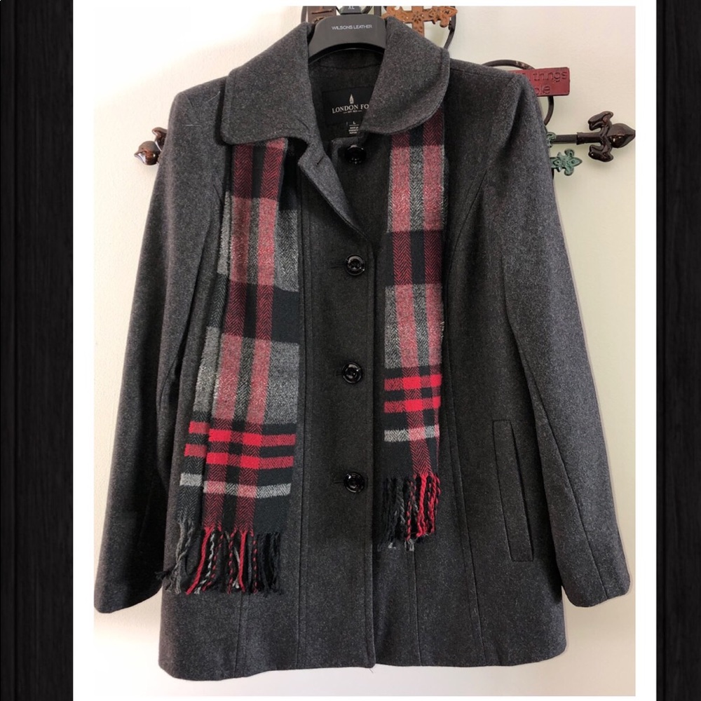 London Fog Women’s Peacoat